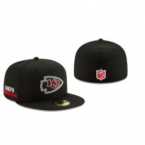 Kansas City Chiefs Black 2020 NFL Draft Official Draftee 59FIFTY Fitted Hat