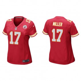 Women's Kansas City Chiefs Anthony Miller Red Game Jersey