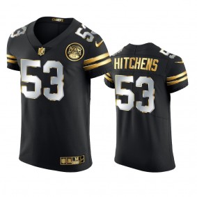 Kansas City Chiefs Anthony Hitchens Black 2020-21 Golden Edition Elite Jersey - Men's