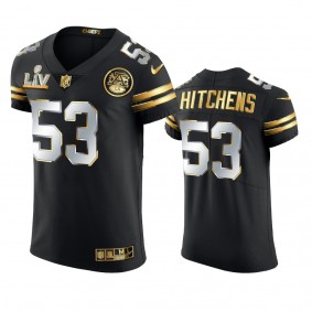 Anthony Hitchens Chiefs Black Super Bowl LV Golden Elite Jersey