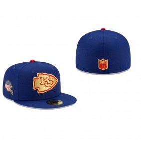 Kansas City Chiefs Blue Americana 59FIFTY Fitted Hat