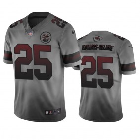 Kansas City Chiefs Clyde Edwards-Helaire Smoky City Edition Vapor Limited Jersey
