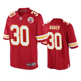 Kansas City Chiefs Deandre Baker Red Game Jersey