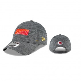 Kansas City Chiefs Graphite 2020 NFL Summer Sideline 9FORTY Snapback Hat