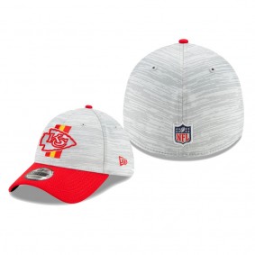 Kansas City Chiefs Gray Red 2021 NFL Training Camp 39THIRTY Hat