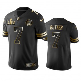 Harrison Butker Chiefs Black Super Bowl LIV Golden Edition Jersey