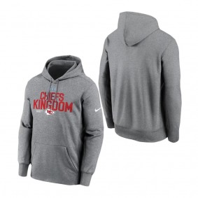 Men's Kansas City Chiefs Heather Gray Super Bowl LVII Champions Local Pack Therma Performance Pullover Hoodie
