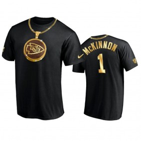 Kansas City Chiefs Jerick McKinnon Black Swag Chain T-Shirt