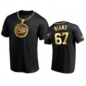 Kansas City Chiefs Lucas Niang Black Swag Chain T-Shirt
