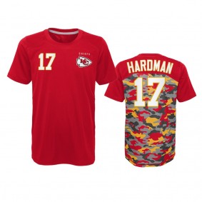 Kansas City Chiefs Mecole Hardman Red Extra Yardage T-Shirt