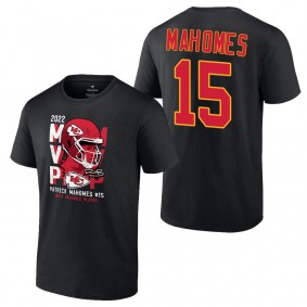 Kansas City Chiefs Patrick Mahomes Black MVP T-Shirt
