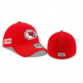 Kansas City Chiefs Red 2019 NFL Sideline Road 39THIRTY Flex Hat