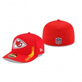 Kansas City Chiefs Red 2021 NFL Sideline Home Low Profile 59FIFTY Hat