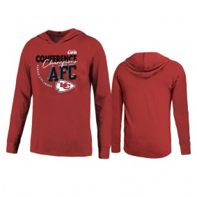 Kansas City Chiefs Red 2022 AFC Champions High Tide Long Sleeve T-Shirt