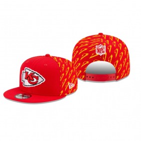 Kansas City Chiefs Red Gatorade 9FIFTY Snapback Hat