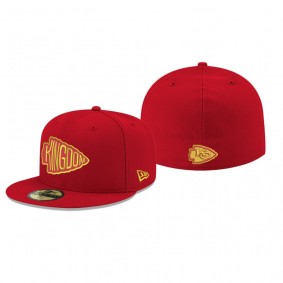 Kansas City Chiefs Red Omaha Kingdom 59FIFTY Fitted Hat