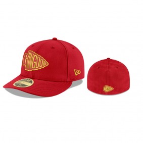 Kansas City Chiefs Red Omaha Low Profile 59FIFTY Fitted Hat
