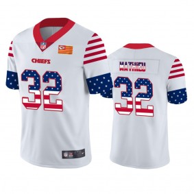 Tyrann Mathieu Kansas City Chiefs White Independence Day Stars & Stripes Jersey