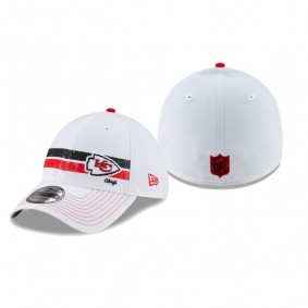 Kansas City Chiefs White Polar 39THIRTY Flex Hat