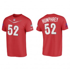 Creed Humphrey 2023 NFL Pro Bowl AFC Red Jersey
