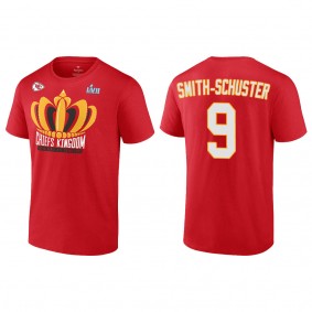 JuJu Smith-Schuster Kansas City Chiefs Red Super Bowl LVII Champions Last Standing T-Shirt