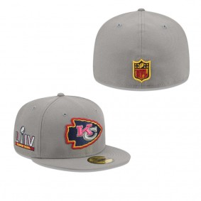 Men's Kansas City Chiefs Gray Color Pack 59FIFTY Fitted Hat