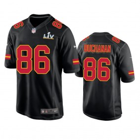 Kansas City Chiefs Buck Buchanan Black Super Bowl LV Game Fashion Jersey