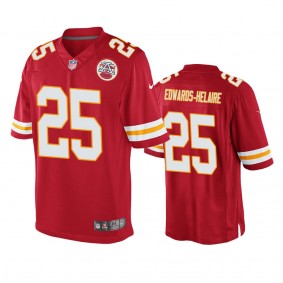 Kansas City Chiefs Clyde Edwards-Helaire Red 2020 NFL Draft Game Jersey