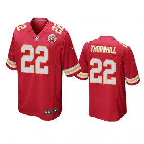 Kansas City Chiefs Juan Thornhill Red 2019 NFL Draft Game Jersey