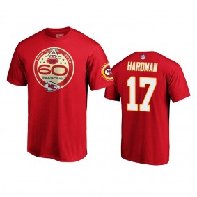 Kansas City Chiefs Mecole Hardman Red 60th Anniversary T-Shirt