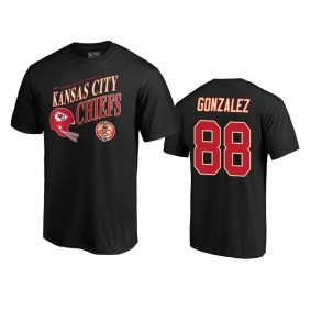 Kansas City Chiefs Tony Gonzalez Black 60th Anniversary Rise T-Shirt