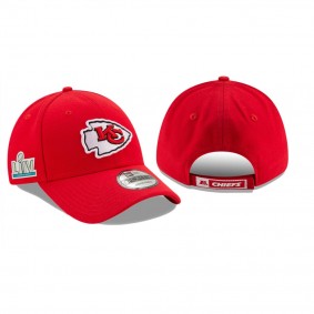 Men's Kansas City Chiefs Red Super Bowl LIV Sidepatch 9FORTY Adjustable Hat
