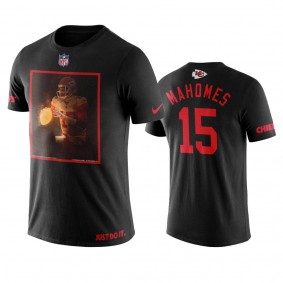 Kansas City Chiefs Patrick Mahomes Black Luminous T-Shirt