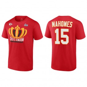 Patrick Mahomes Kansas City Chiefs Red Super Bowl LVII Champions Last Standing T-Shirt