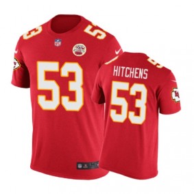 Kansas City Chiefs #53 Anthony Hitchens Color Rush Nike T-Shirt - Men's