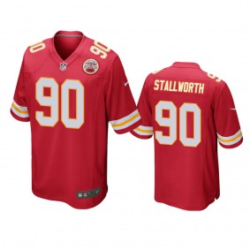 Kansas City Chiefs Taylor Stallworth Red Game Jersey