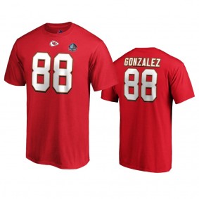 Kansas City Chiefs Tony Gonzalez Red 2019 Hall of Fame T-Shirt