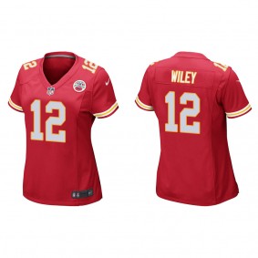 Women's Jared Wiley Kansas City Chiefs Red Game Jersey