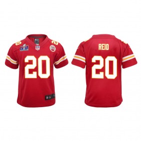 Youth Justin Reid Kansas City Chiefs Red Super Bowl LVIII Game Jersey