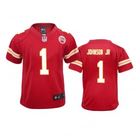 Youth Chiefs Lonnie Johnson Jr. Red Game Jersey
