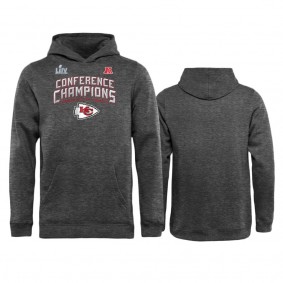 Youth Kansas City Chiefs Heather Gray 2019 AFC Champions End Around Hoodie