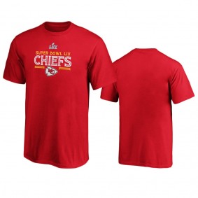 Youth Kansas City Chiefs Red Super Bowl LIV Gridiron T-Shirt
