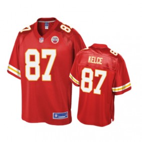 Kansas City Chiefs Travis Kelce Red Pro Line Jersey - Youth